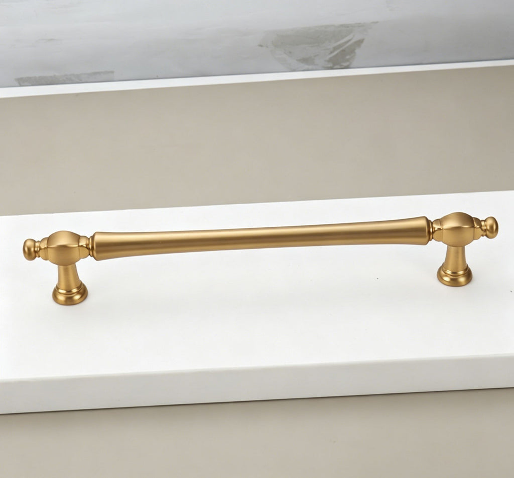 160mm Hole Spacing Multi Round Head Tapered Cabinet Pull 2pcs