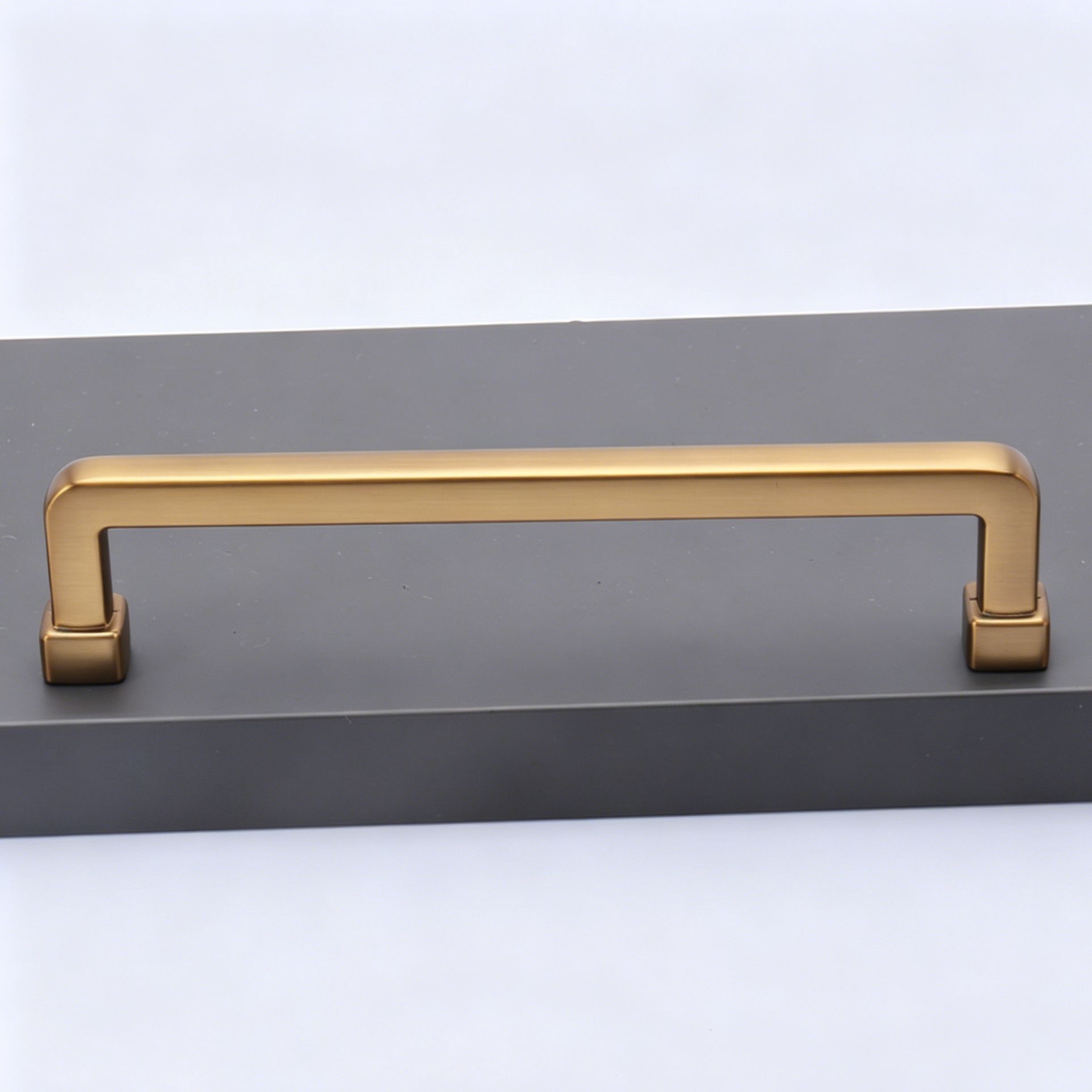 128mm Hole Spacing Square Straight Cabinet Pull 4pcs