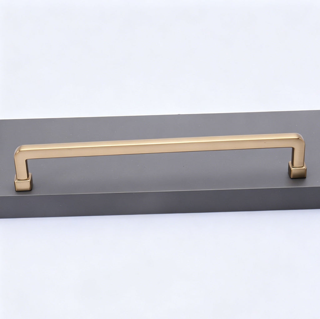 192mm Hole Spacing Square Straight Cabinet Pull 4pcs