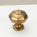 28mm Single Hole Octagonal Cabinet Knob 4pcs