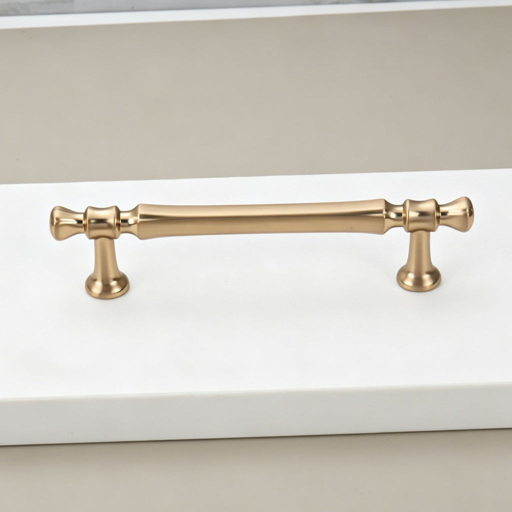 96mm Hole Spacing Waisted Bowtie Cabinet Pull 4pcs