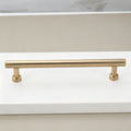 128mm Hole Spacing Hammered Tube Cabinet Pull 6pcs