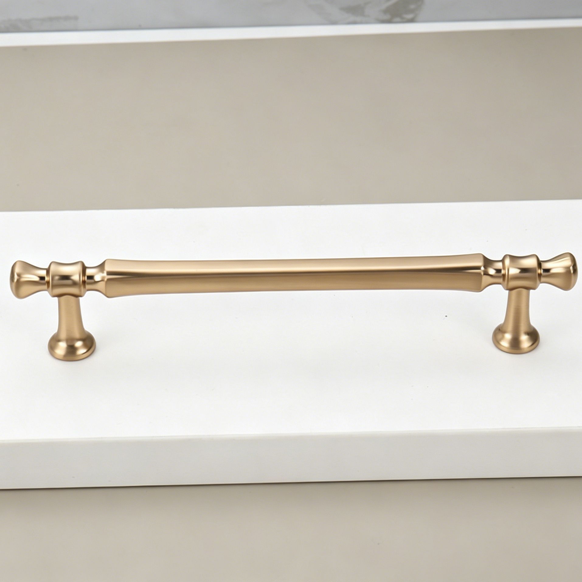 128mm Hole Spacing Waisted Bowtie Cabinet Pull 6pcs