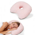 Pink Plush Bean Velvet Ear Cushion, Soft Buffer Avoid Ear Soreness