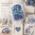 Gradient Preserved Hydrangea Floral DIY Accessory Blue Purple Shade 5g Pack