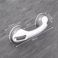Grey Bathroom Grab Bar-Pack of 2