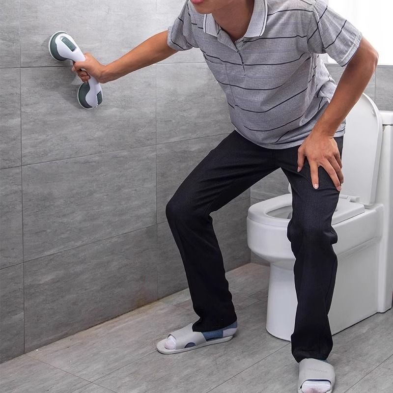 Grey Bathroom Grab Bar-Pack of 2