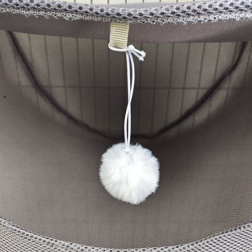 2 Pcs Cat Cage Hammock - Grey  35×27×20cm