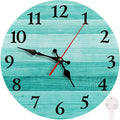 Wooden Wall Clock No.5, 10 Inch