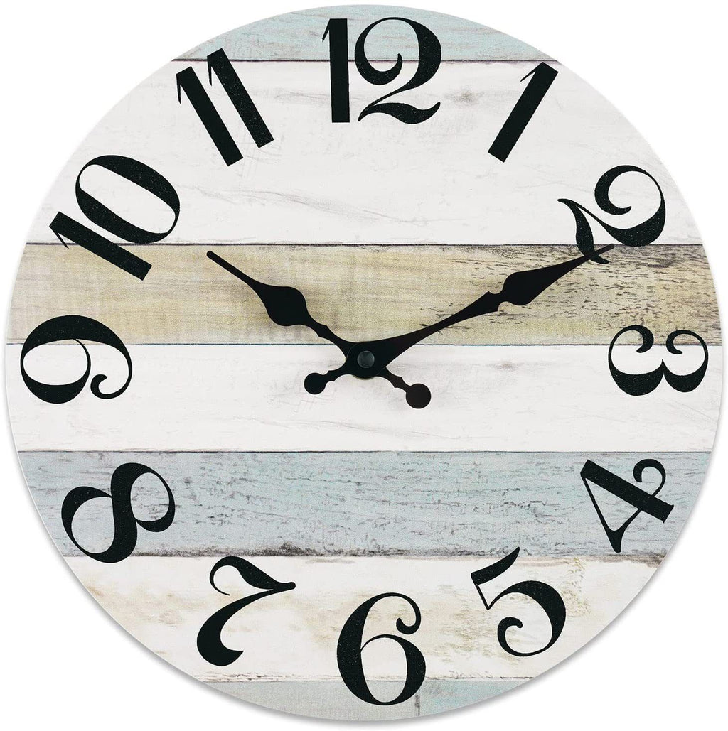 Wooden Wall Clock No.17, 10 Inch