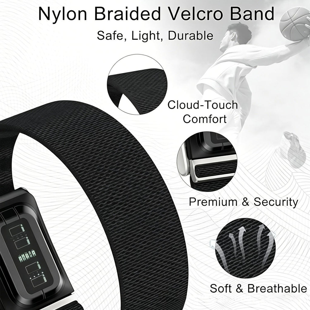 Nylon Sport Watch Strap - Army Green