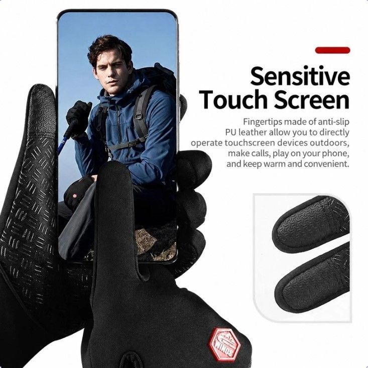 Upgraded Thermal Cycling Gloves - Orange XL