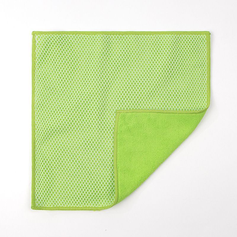 10 Pack Kitchen Cleaning Cloth,Yellow,30×30cm