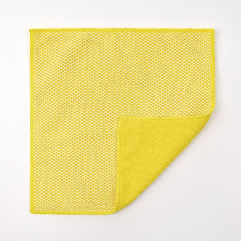 10 Pack Kitchen Cleaning Cloth,Black,30×30cm