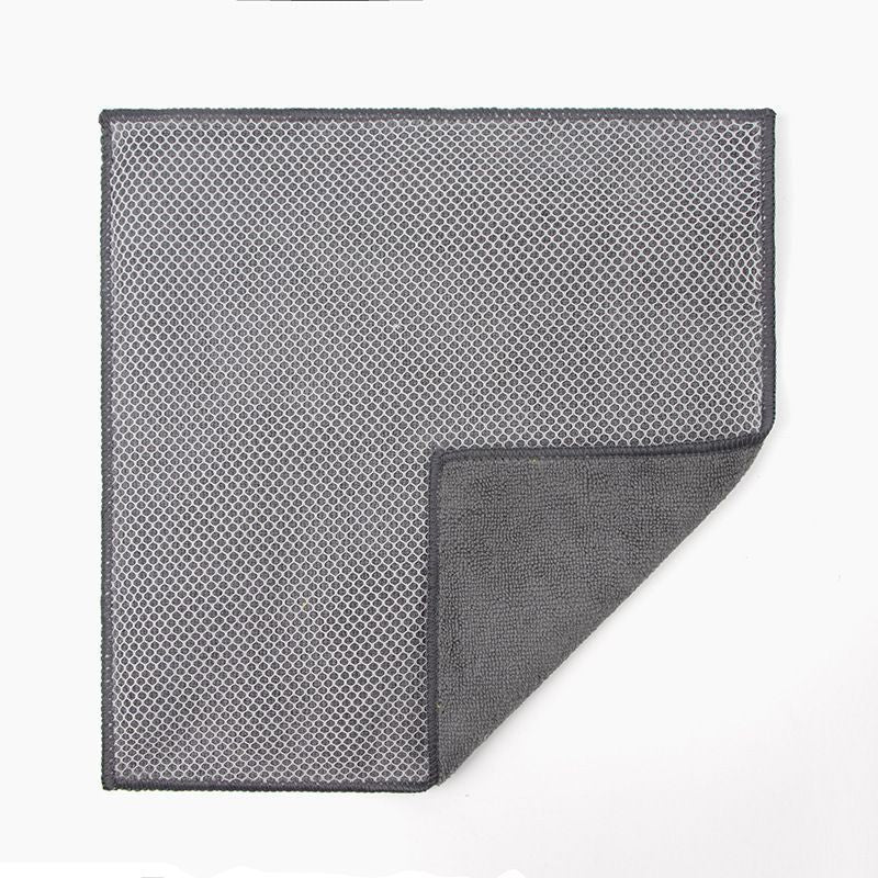 10 Pack Kitchen Cleaning Cloth,Grey,30×30cm