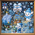 4 Styles Christmas Window Stickers Pack-04