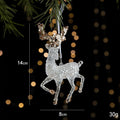 2pcs Walking Reindeer Christmas Ornament Props