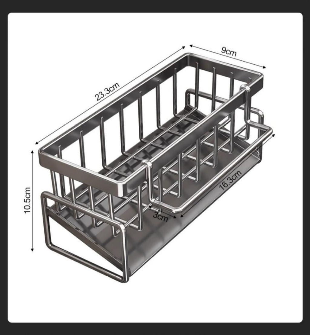 Tall Tilted Dish Drying Rack Black 03