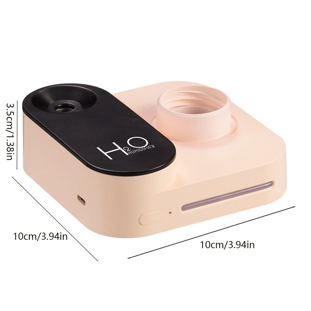 Winter Dryness Savior! Portable Humidifier Goes Viral, Your On-the-Go Hydration Essential for Business Trips and Office(WHITE)