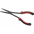 Multi-functional Fishing Pliers - Long Nose, Rust-proof & Anti-slip, Easy Hook Removal & Fish Control(Red straight pliers）