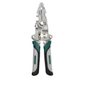 Multifunctional Folding Wire Stripper, Integrated with Wire Stripping, Crimping, Cutting, and Terminal Crimping Functions, Rubber Anti-slip Handle, Lightweight and Portable, Essential Tool for Efficient Electrician Work.