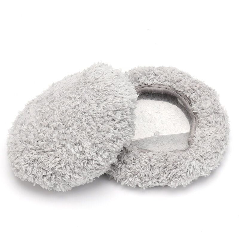 6x Washable Microfibre Mop Cloths for HOBOT 168 188 Window Robot Grey