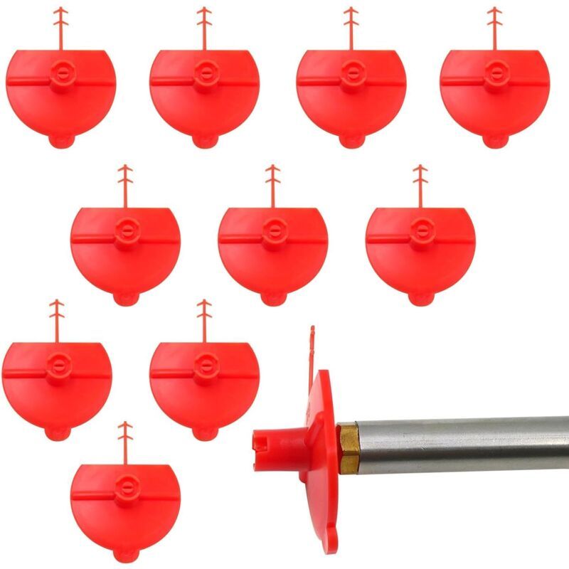 10x Expanding Foam Gun Nozzles Polyurethane Spray Tips Flat Adapter