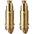 2x Brass Pop Up Drain Spring Cores Click Clack Bathtub Sink Basin Plug
