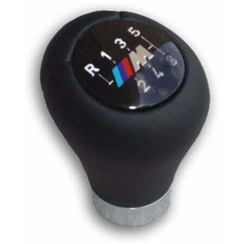 6-Speed Leather Sport Gear Shift Knob for BMW E46 E60 E61 E63 E64 X3 F25 X4