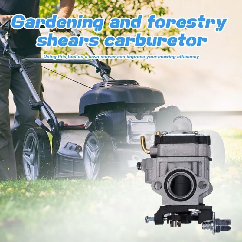 Carburettor for Brush Cutter 43cc 49cc 52cc TB43 1E40F BC520 CG430 CG520