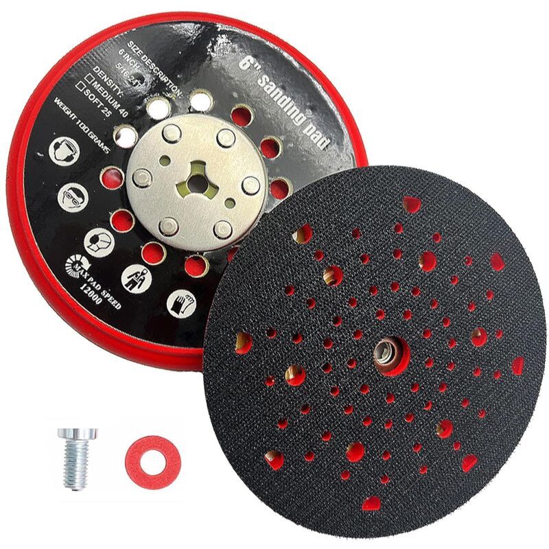 Sanding Pad 150mm Multi-Hole for Bosch RSM6045 Electric Sander