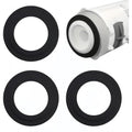 3x Rubber Flush Valve Seals for Siamp 49 50 Toilet Cistern Leak Repair