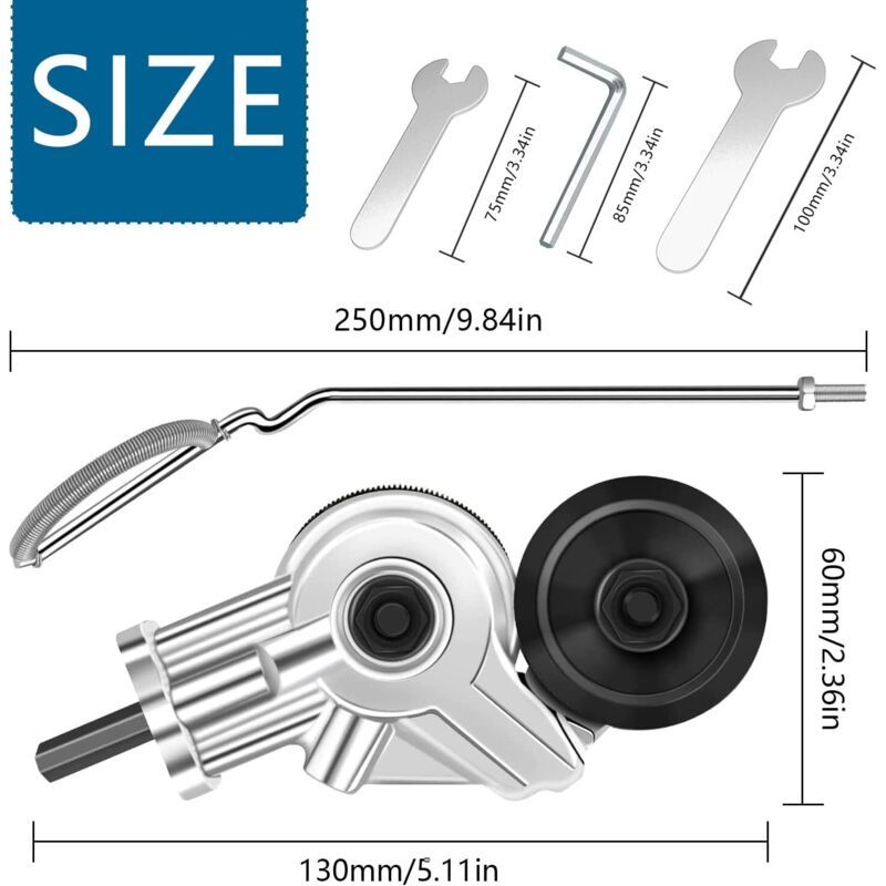 Electric Metal Nibbler Sheet Cutter Drill Attachment for Metal Plates