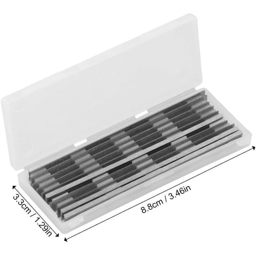 10x HSS Reversible Planer Blades 82mm Kit for Electric Planers