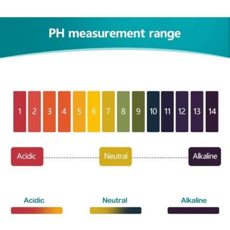 480x pH Test Strips 1-14 Range for Water Aquarium Soil Saliva Testing