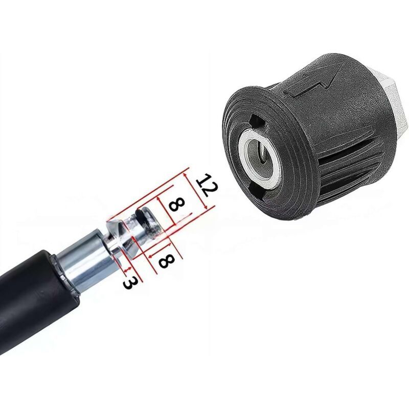 M22F Quick Connect Hose Fitting Adapter for Nilfisk Bosch Pressure Washer