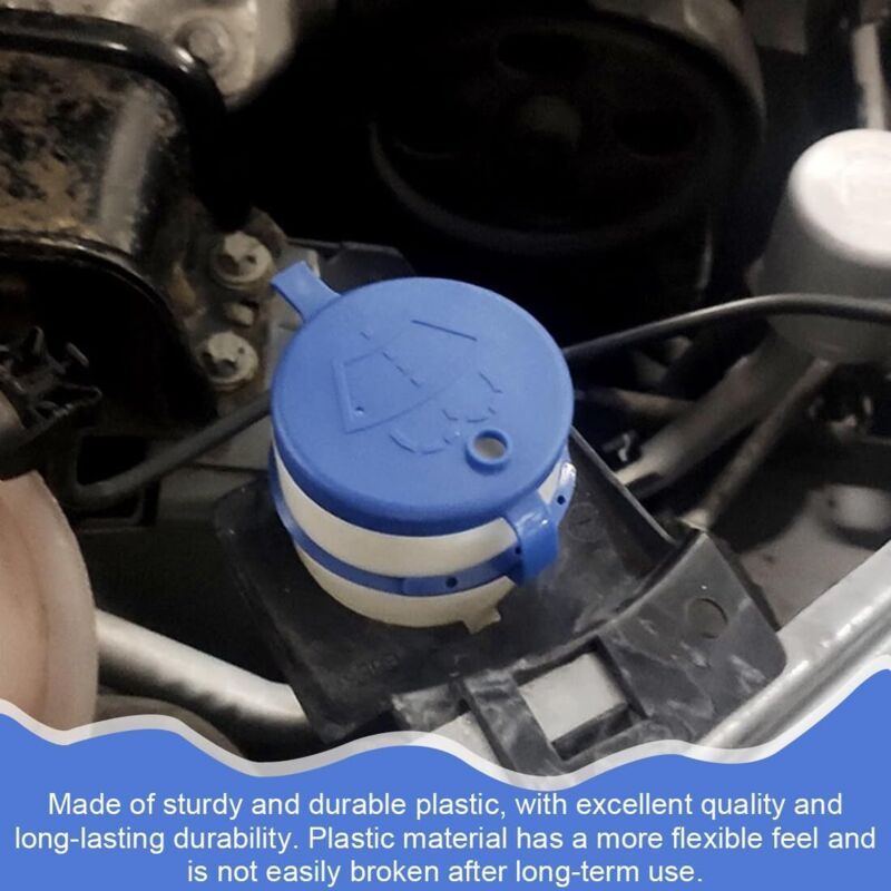 2x Windscreen Washer Fluid Reservoir Caps for Peugeot 308 Replacement