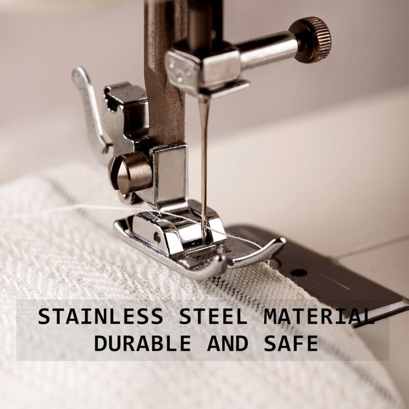 Zigzag and Straight Presser Foot Set for Singer Janome Brother Babylock