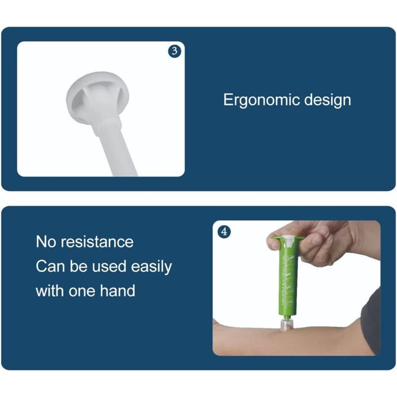 Venom Extractor Suction Tool for Insect Bites Bee Wasp Sting Relief