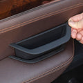 Door Handle Side Storage Box for BMW X3 X4 F25 F26 2010-2017 Black Pair