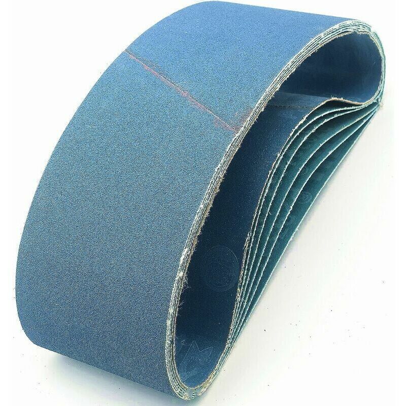 12x Sanding Belts 100x610mm Grit 40 60 80 Mixed for Belt Sander
