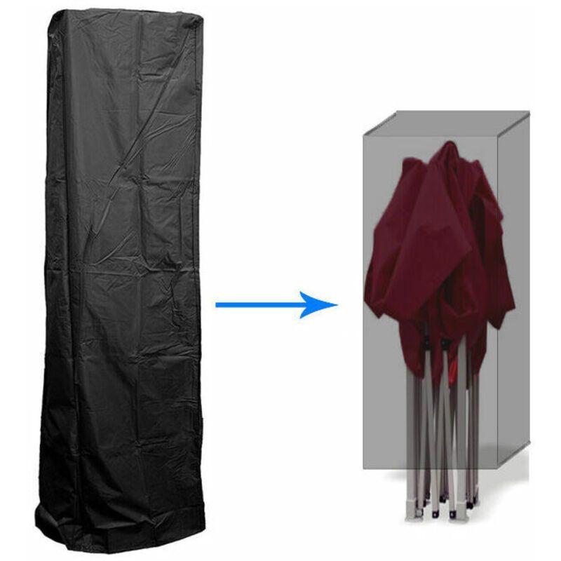 210D Oxford Fabric Stall Tent Cover Dust Cover of Protection Waterproof Cm, 3038153cm