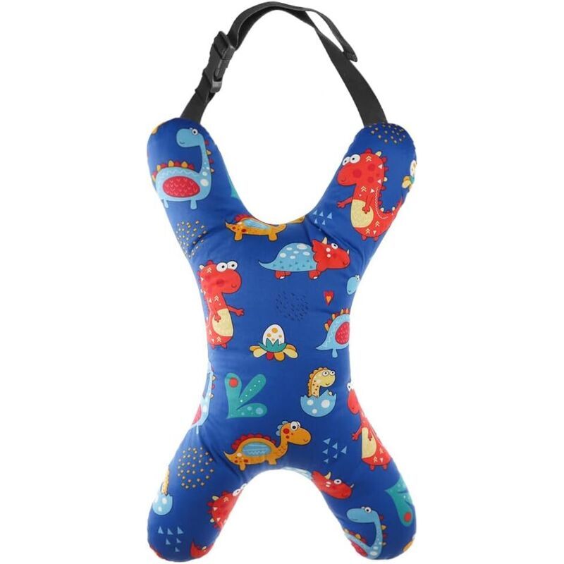 X-Shape Travel Pillow Car Seat Head Neck Support Cushion Kids Adults