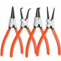 4x Circlip Pliers Set 180mm Internal External Snap Ring with Bag