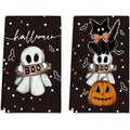 2x Halloween Kitchen Tea Towels Home Dining Table Decoration Dish Towels