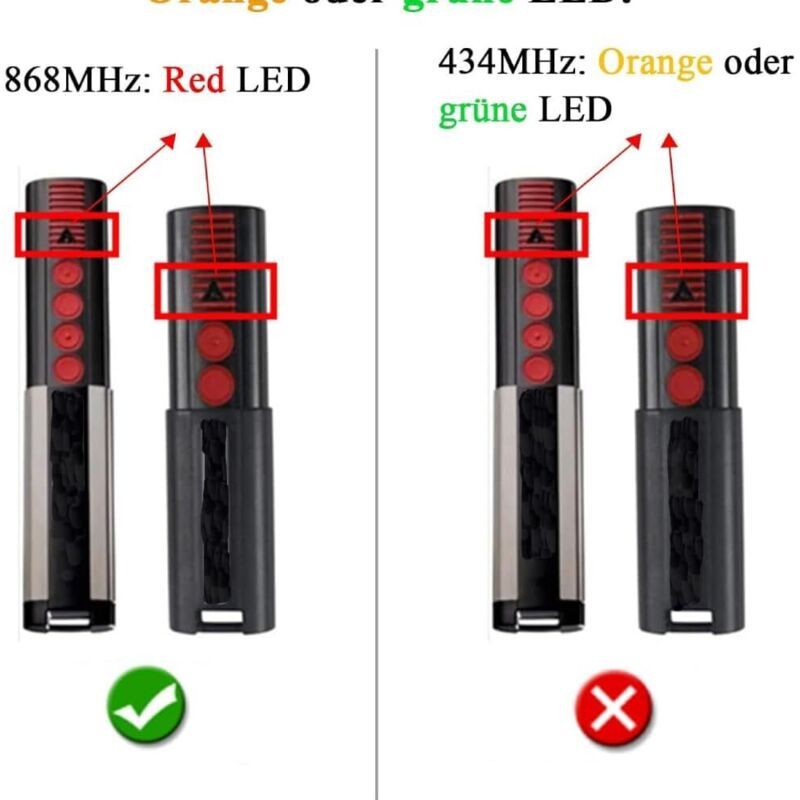 3x Garage Door Remote for Sommer 4020 TX03-868-4 868MHz Rolling Code