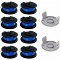 10x Trimmer Line Spools for Ryobi One+ AC14RL3A Whipper Snipper