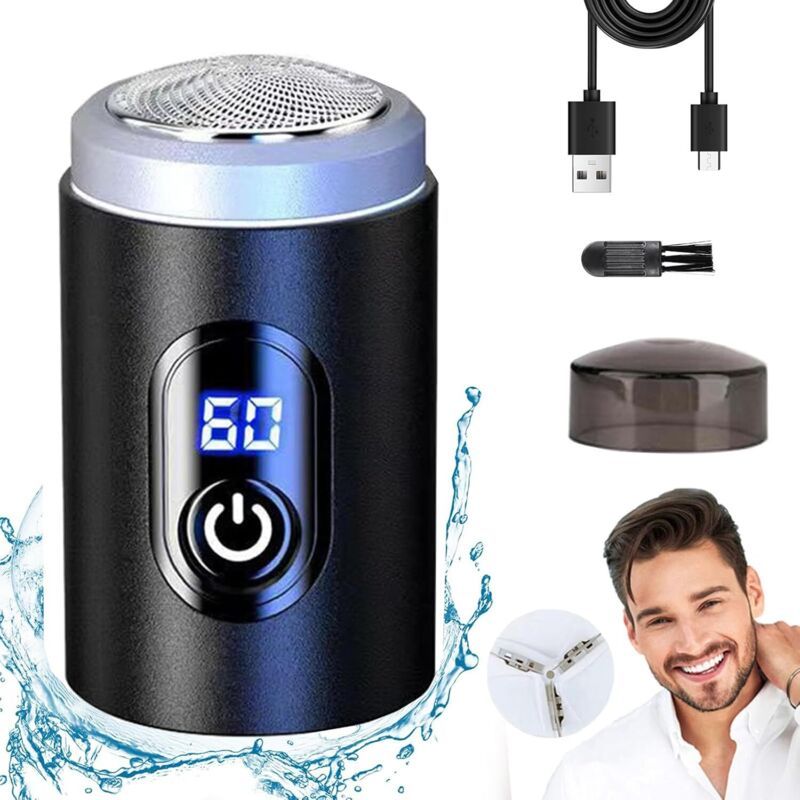 Waterproof Electric Body Groomer Intimate Hair Trimmer Shaver for Men