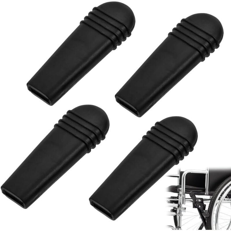 4x Wheelchair Brake Lever Extension Covers Handle Replacement Grips