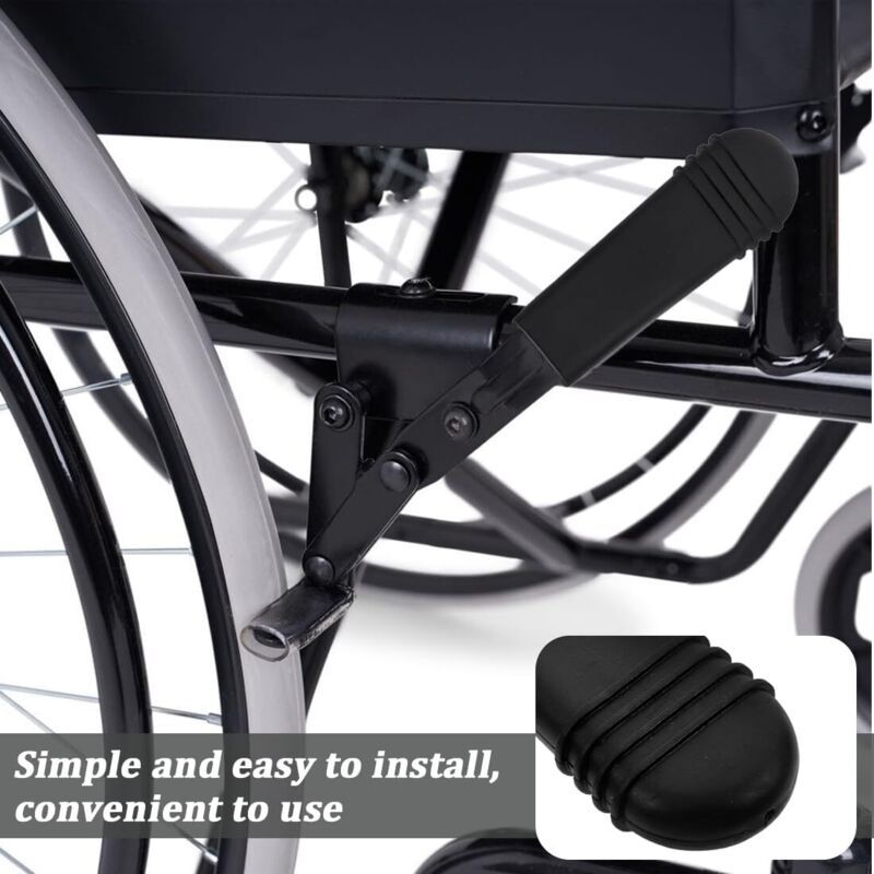 4x Wheelchair Brake Lever Extension Covers Handle Replacement Grips